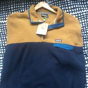 NWT Patagonia synchilla fleece sweater XL